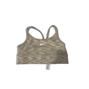 NWT Nike Indy Light Support Tan Sports Bra Size Girls Small